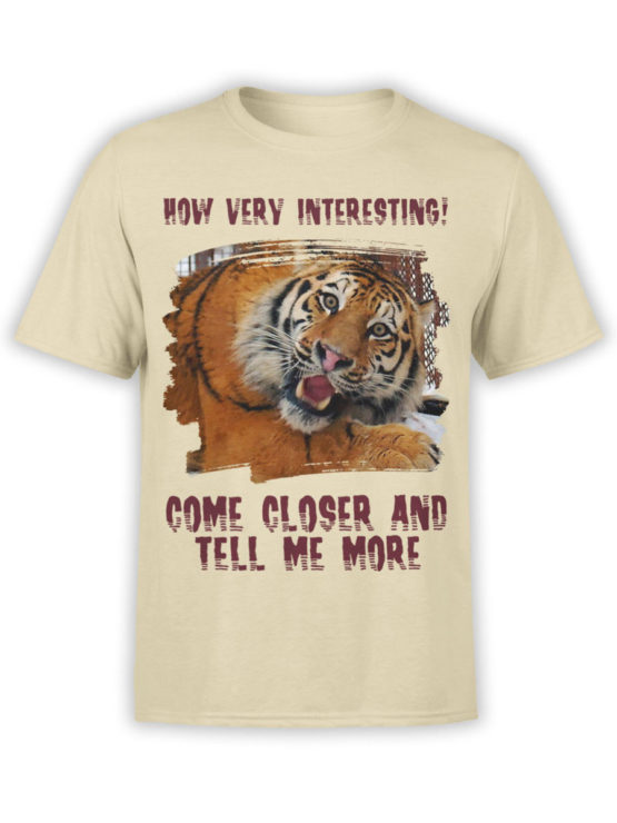 0081 Tiger Shirt Very Interecting Front