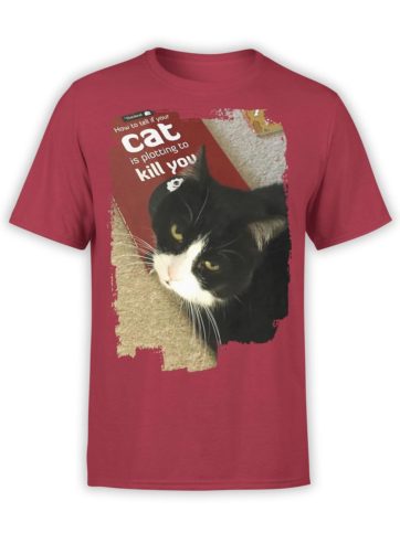 0157 Cat Shirts Killer Front
