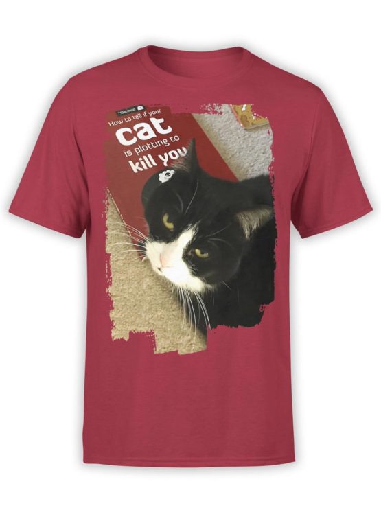 0157 Cat Shirts Killer Front