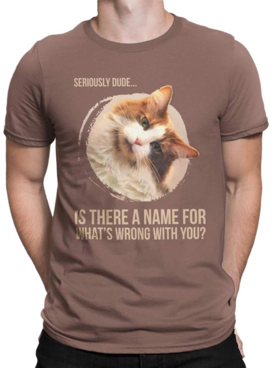 0178 Cat Shirts Seriously Front Man