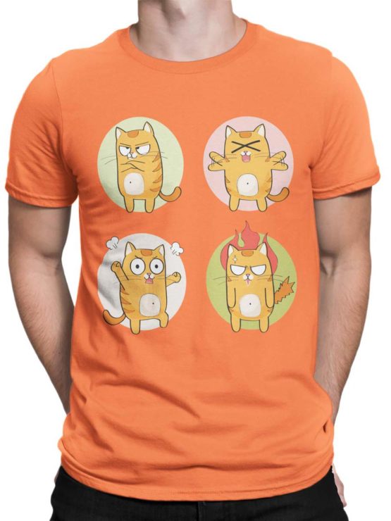 0188 Cat Shirts Emotional Front Man