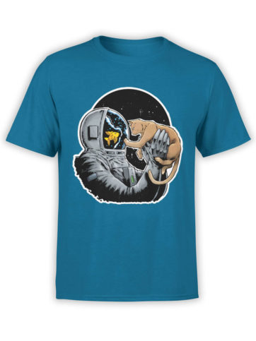 0634 NASA Shirt Fish and Cat Front