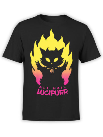 0968 Cat Shirts Lucipurr Front